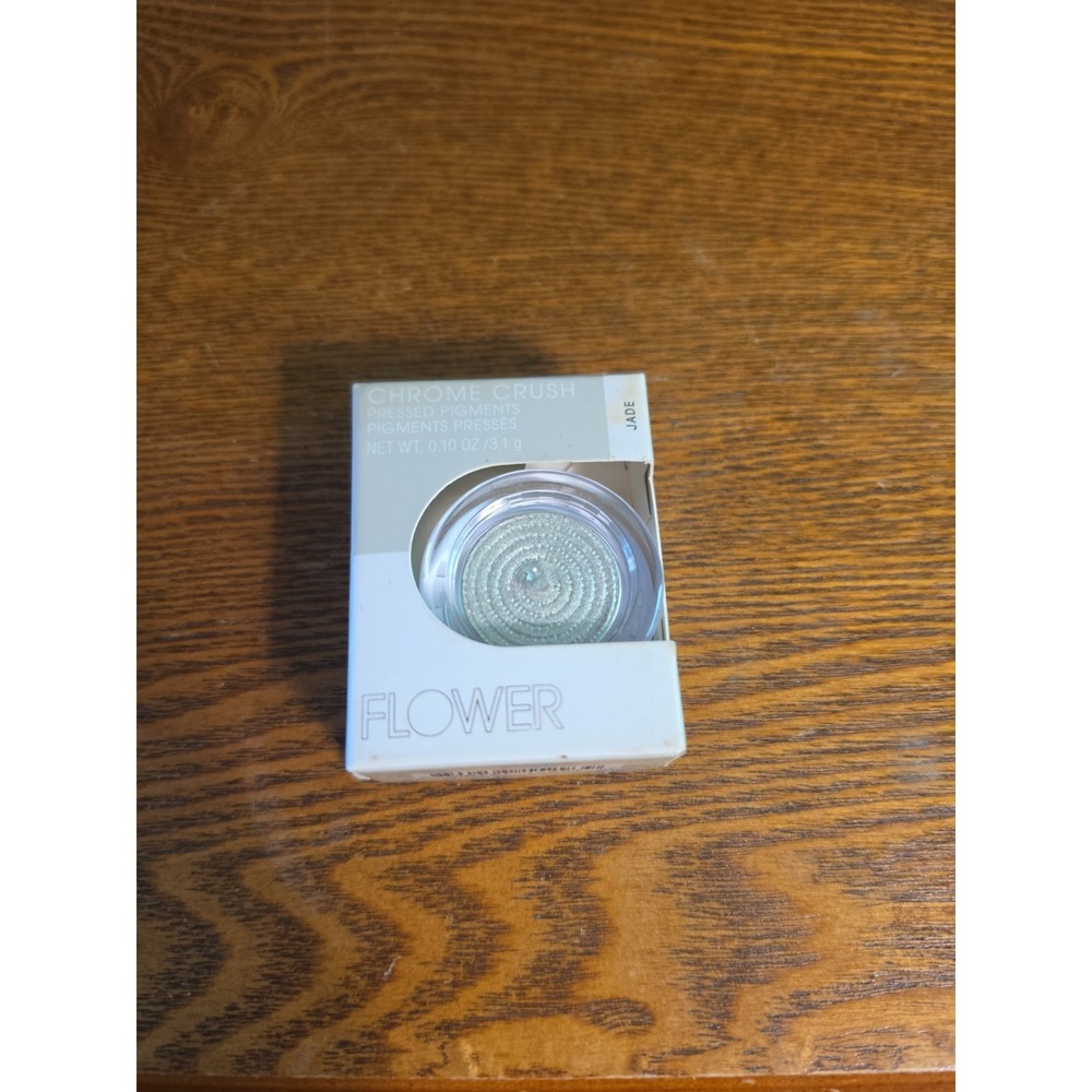 FLOWER Beauty Chrome Crush Pressed Pigments, Jade *NEW*